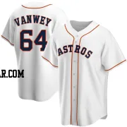 Logan VanWey Youth Houston Astros White Replica Home Jersey