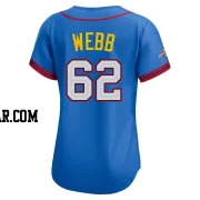 Logan Webb Women's San Francisco Giants Blue Limited National League 2025 All-Star Edition Jersey