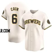 Lorenzo Cain Youth Milwaukee Brewers Cream Limited Home Jersey