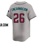 Lorenzo Encarnacion Men's Arizona Diamondbacks Gray Limited Alternate Jersey