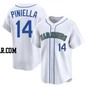 Lou Piniella Youth Seattle Mariners White Limited Throwback Cooperstown Collection Jersey