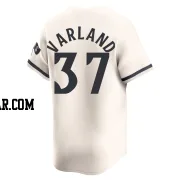 Louis Varland Men's Minnesota Twins Cream Limited Alternate Jersey