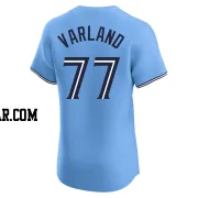 Louis Varland Men's Toronto Blue Jays Blue Elite Powder Alternate Jersey