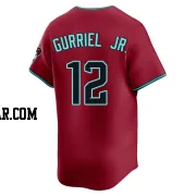 Lourdes Gurriel Jr. Men's Arizona Diamondbacks Red Limited Alternate Jersey