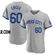 Lucas Erceg Men's Kansas City Royals Gray Authentic 2022 Road Jersey