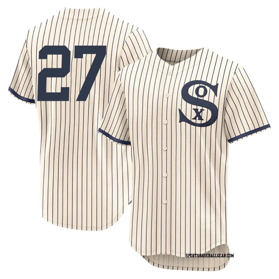 Lucas Giolito Men's Chicago White Sox Cream Authentic 2021 Field of Dreams Jersey