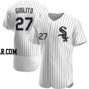 Lucas Giolito Men's Chicago White Sox White Authentic Home Jersey