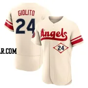 Lucas Giolito Men's Los Angeles Angels Cream Authentic 2022 City Connect Jersey