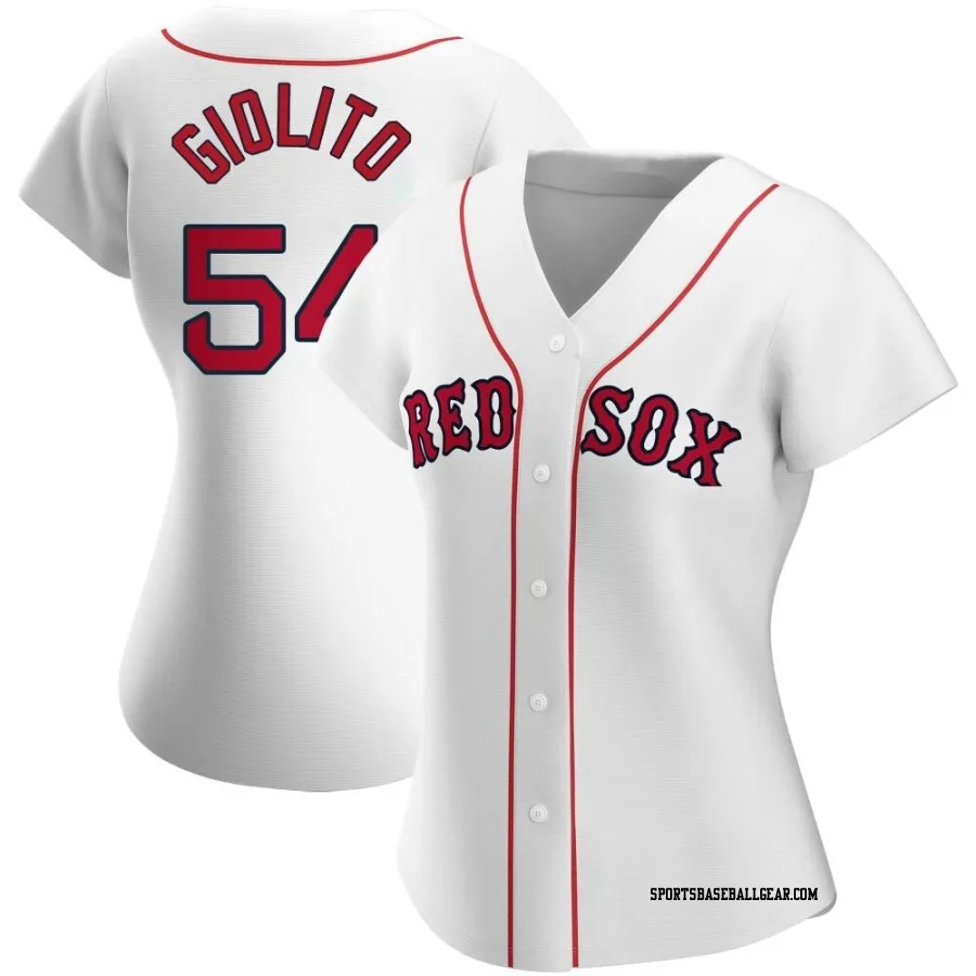 Lucas Giolito Women's Boston Red Sox White Authentic Home Jersey