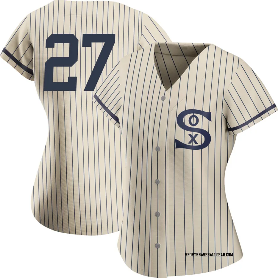 Lucas Giolito Women's Chicago White Sox Cream Authentic 2021 Field of Dreams Jersey