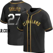 Lucas Giolito Youth Cleveland Guardians Black Golden Replica Alternate Jersey