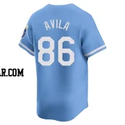 Luinder Avila Men's Kansas City Royals Light Blue Limited Alternate Jersey