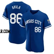 Luinder Avila Men's Kansas City Royals Royal Authentic 2022 Alternate Jersey
