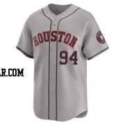 Luis Baez Men's Houston Astros Gray Limited Away Jersey