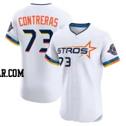 Luis Contreras Men's Houston Astros White Elite 2025 City Connect Jersey