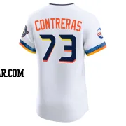 Luis Contreras Men's Houston Astros White Elite 2025 City Connect Jersey