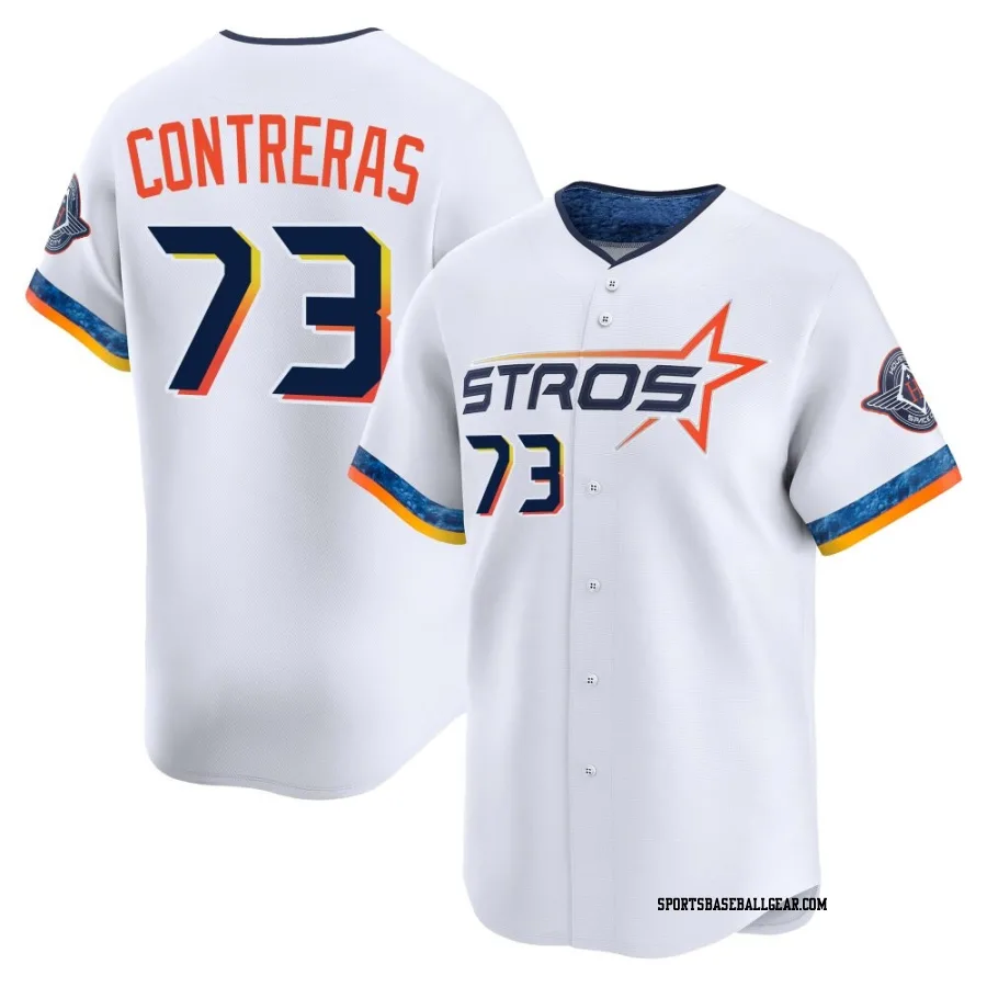 Luis Contreras Youth Houston Astros White Limited 2025 City Connect Jersey