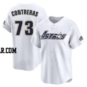Luis Contreras Youth Houston Astros White Limited Throwback Cooperstown Collection Jersey