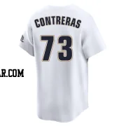 Luis Contreras Youth Houston Astros White Limited Throwback Cooperstown Collection Jersey