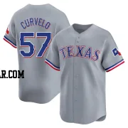 Luis Curvelo Youth Texas Rangers Gray Limited Away Jersey