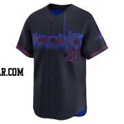 Luis De Los Santos Youth Toronto Blue Jays Black Limited 2024 City Connect Jersey