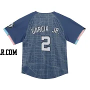 Luis Garcia Jr. Men's Washington Nationals Blue Limited Infant 2025 City Connect Jersey