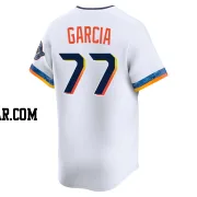 Luis Garcia Men's Houston Astros White Limited 2025 City Connect Jersey