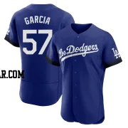 Luis Garcia Men's Los Angeles Dodgers Royal Authentic 2021 City Connect Jersey