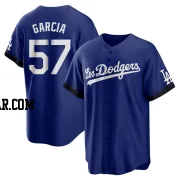 Luis Garcia Men's Los Angeles Dodgers Royal Replica 2021 City Connect Jersey