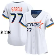 Luis Garcia Women's Houston Astros White Limited 2025 City Connect Jersey