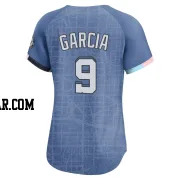 Luis Garcia Women's Washington Nationals Blue Limited 2025 City Connect Jersey