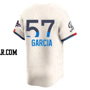 Luis Garcia Youth Los Angeles Dodgers Cream Limited 2024 City Connect World Series Champions Jersey
