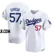 Luis Garcia Youth Los Angeles Dodgers White Limited 2024 World Tour Seoul Series Home Jersey