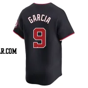 Luis Garcia Youth Washington Nationals Navy Limited Alternate Jersey