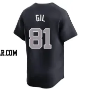 Luis Gil Men's New York Yankees Navy Limited Alternate Jersey