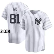 Luis Gil Youth New York Yankees White Limited Yankee Home Jersey