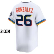 Luis Gonzalez Men's Houston Astros White Limited 2025 City Connect Jersey