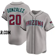 Luis Gonzalez Youth Arizona Diamondbacks Gray Limited Alternate Jersey