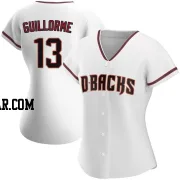 Luis Guillorme Women's Arizona Diamondbacks White Authentic Home Jersey