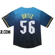 Luis Ortiz Toddler Philadelphia Phillies Blue Limited 2024 City Connect Jersey