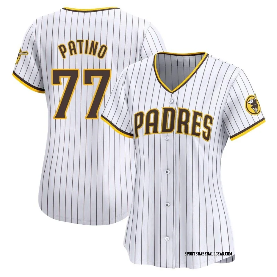 Luis Patino Women's San Diego Padres White Limited Home Jersey
