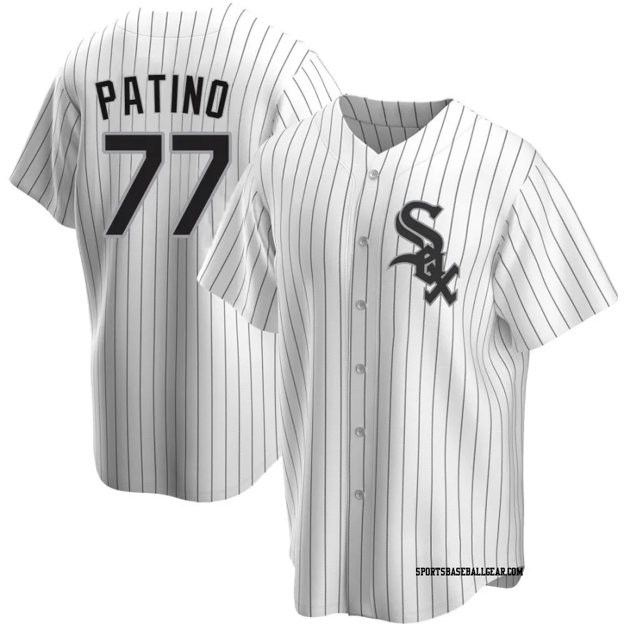 Luis Patino Youth Chicago White Sox White Replica Home Jersey