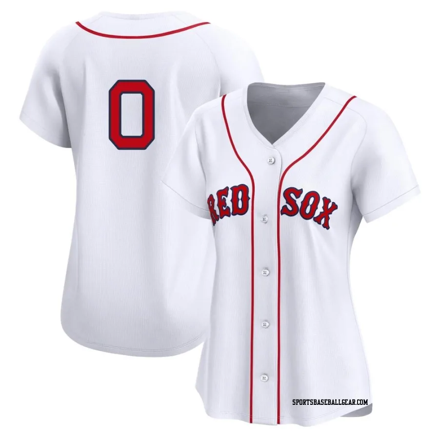 Luis Perales Women's Boston Red Sox White Limited 2nd Home Jersey