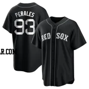 Luis Perales Youth Boston Red Sox Black/White Replica Jersey