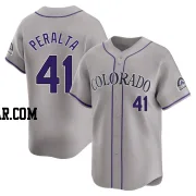 Luis Peralta Youth Colorado Rockies Gray Limited Road Jersey