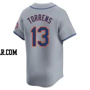 Luis Torrens Men's New York Mets Gray Limited Away Jersey