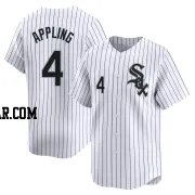 Luke Appling Youth Chicago White Sox White Limited Home Jersey