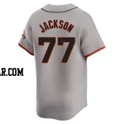Luke Jackson Youth San Francisco Giants Gray Limited Away Jersey