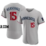 Luke Keaschall Men's Minnesota Twins Gray Authentic Road Jersey
