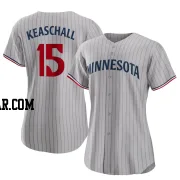 Luke Keaschall Women's Minnesota Twins Gray Authentic Road Jersey